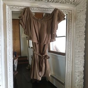 Off the shoulder dress